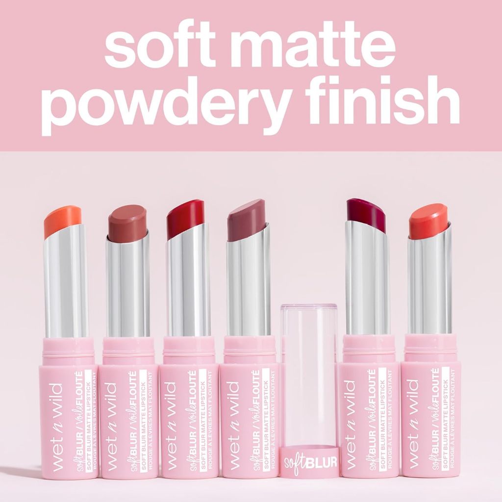 Wet n Wild Soft Blur Matte Lipstick 3.15g