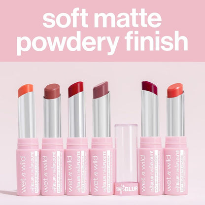 Wet n Wild Soft Blur Matte Lipstick 3.15g