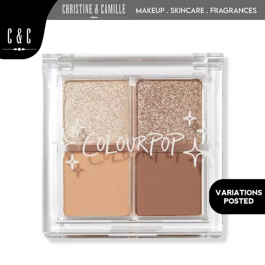 Colourpop Quad Shadow Palette | 4 Pan Pressed Palette