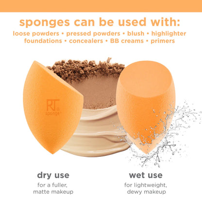Real Techniques 4-PC Miracle Complexion Sponge