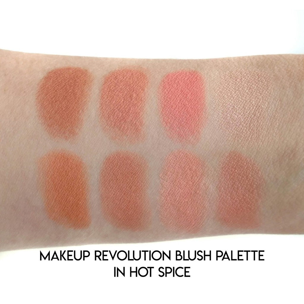 Makeup Revolution HOT SPICE Blush Palette