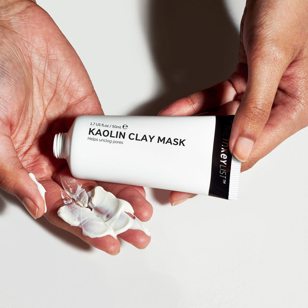The Inkey List Kaolin Clay Mask 50ml | Unclog Pores | Best for Oily Skin