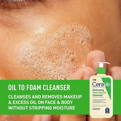 Cerave Hydrating Foaming Oil Cleanser 237ml