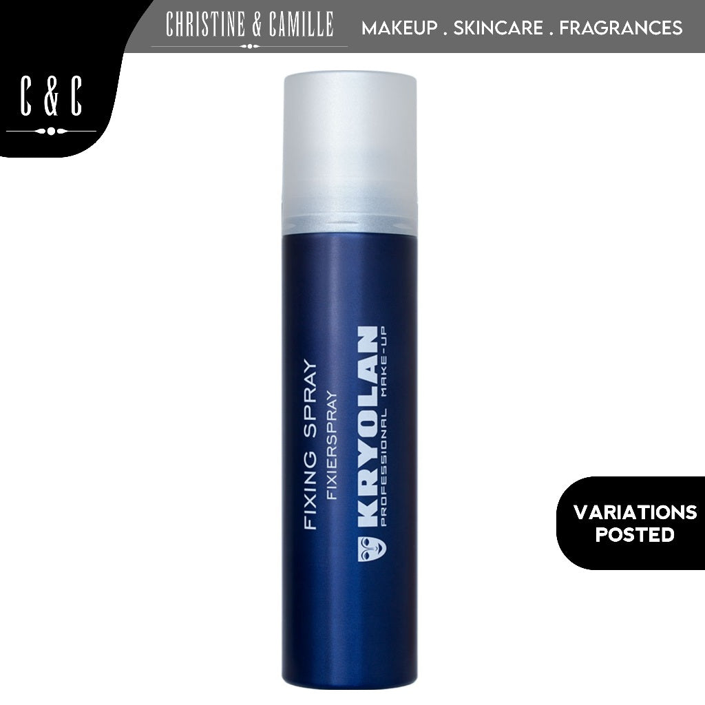Kryolan Fixing Spray | Long-Lasting & Abrasion Resistant Setting Spray
