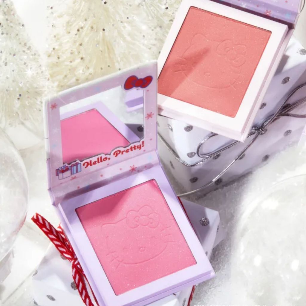 Colourpop x Hello Kitty and Friends Pressed Powder Cheek AT FROST SIGHT 6g