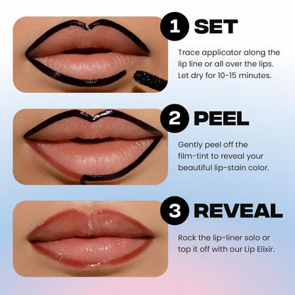 Sacheu Lip Liner STAY-N Peel Off Lip Liner Stain 3.5ml