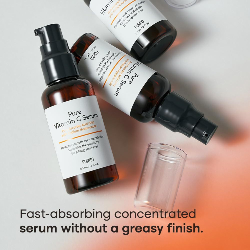 PURITO Pure Vitamin C Serum 60ml EXP 01.27 | 5% Ascorbic Acid