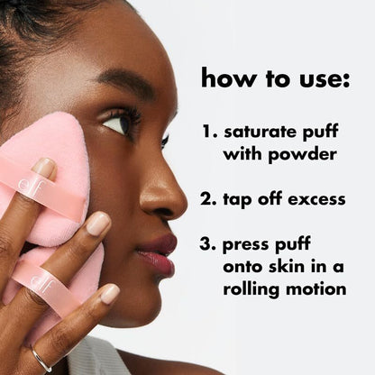 ELF Halo Glow Triangle Powder Puff