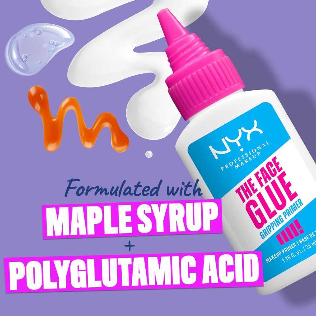 NYX The Face Glue Gripping Primer 35ml | Up to 24Hr Hydrating Face Primer