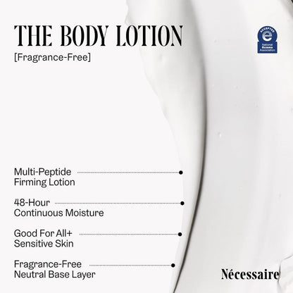 Necessaire The Body Lotion 10ml FRAGRANCE FREE | Travel Size Sachet