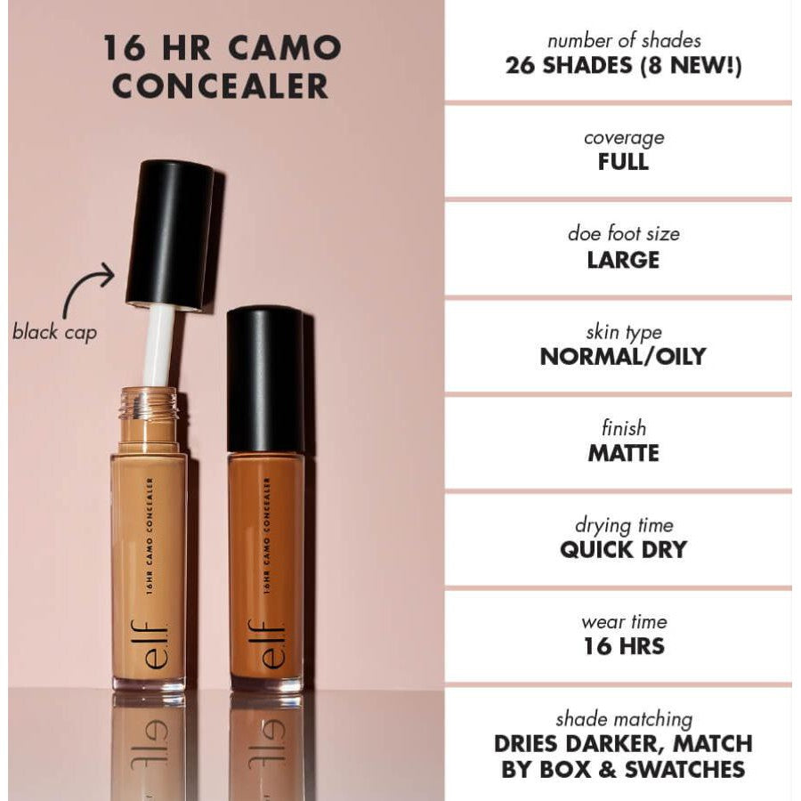 ELF 16HR Camo Matte Concealer 6ml