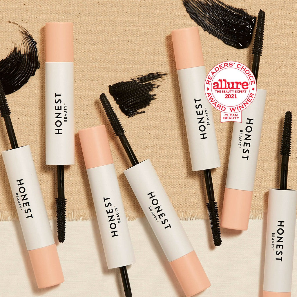 Honest Beauty 2 in 1 Extreme Length Mascara + Lash Primer - BLACK