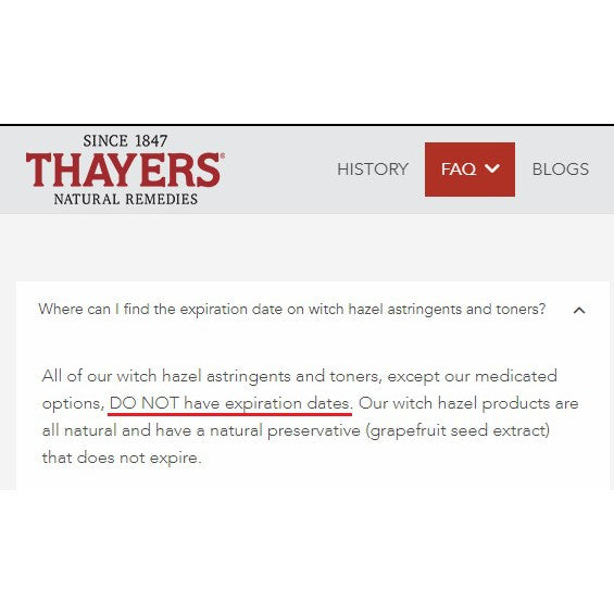 Thayers Witch Hazel Aloe Vera Formula Toner 355ml
