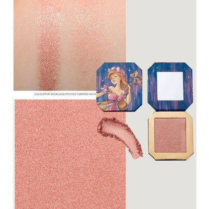 Colourpop x Disney Masquerade Highighter & Blush pressed powder It's a ball pouch