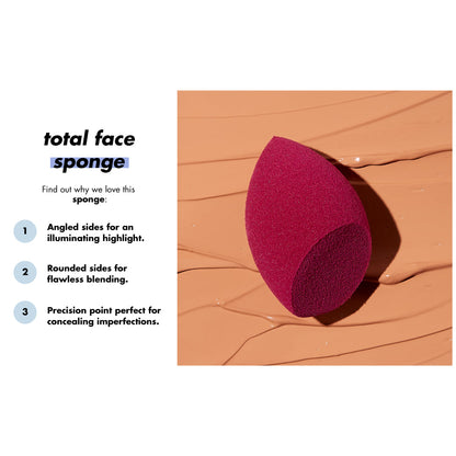 ELF Total Face Sponge Duo | Multi-Sided Sculpting Sponge