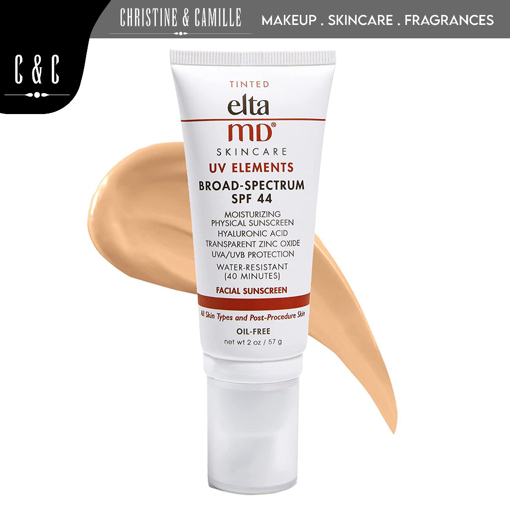 EltaMD UV Elements Facial Sunscreen Tinted 57g EXP 05.25 | Moisturizing Physical Sunscreen