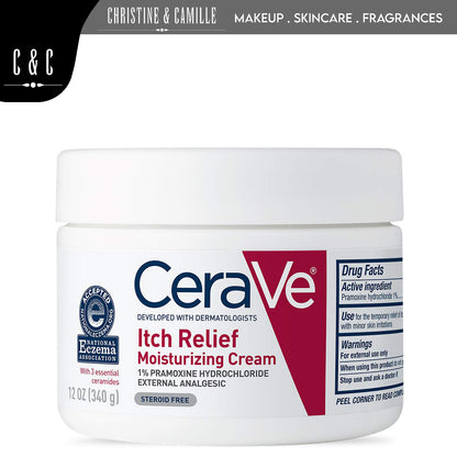 Cerave Itch Relief Moisturizing Cream 12oz