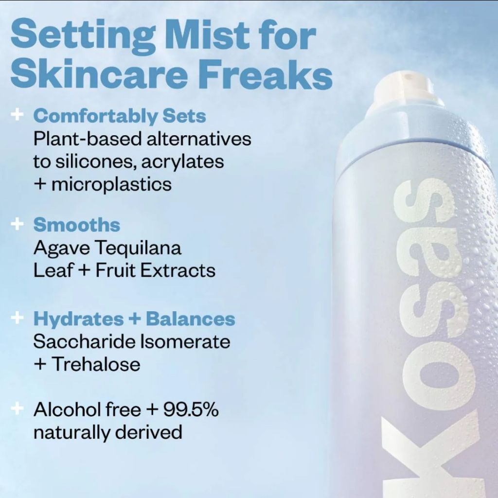 Kosas Cloud Set Airy Setting Spray + Smoothing Mist 95ml