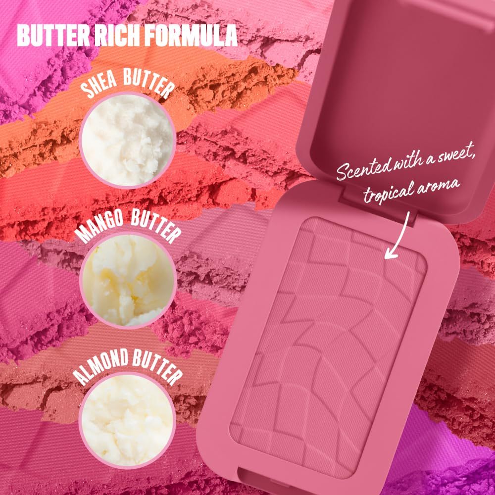NYX Buttermelt Powder Blush 5g | Fade & Transfer Resistant