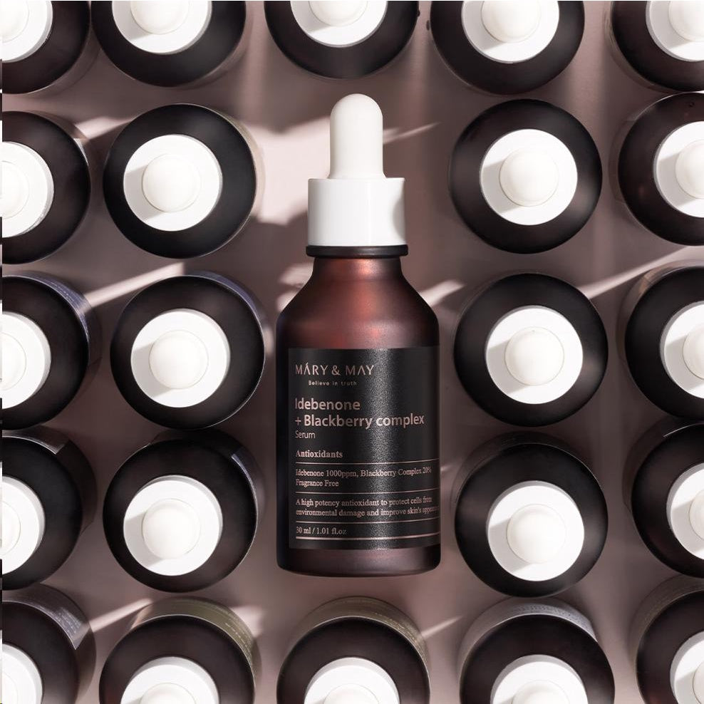 Mary & May Idebenone + Blackberry Complex Serum 30ml EXP 11.26