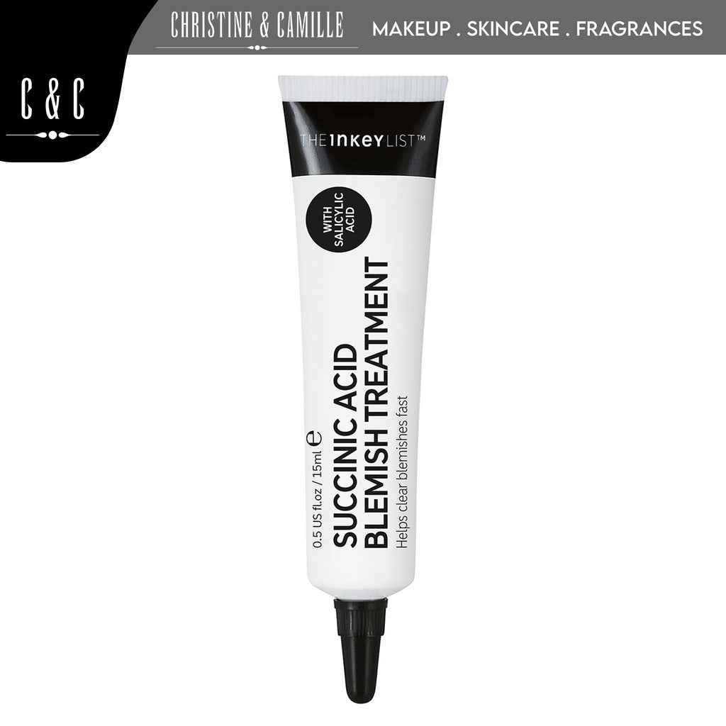 The Inkey List Succinic Acid Blemish Treatment 15ml | Blemish Prone Skin