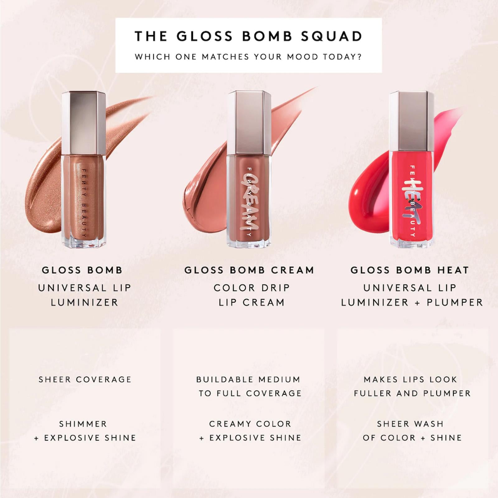 Fenty Beauty Gloss Bomb Heat 9ml | Universal Lip Luminizer + Plumper