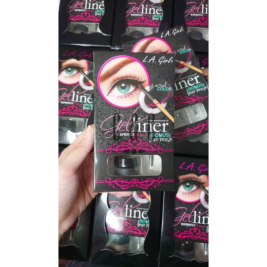 LA Girl GEL LINER KIT Eyeliner 0.2g DARK BROWN