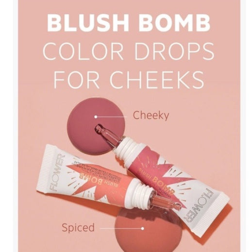 Flower Beauty Blush Bomb Color Drops 9ml | Radiant Finish