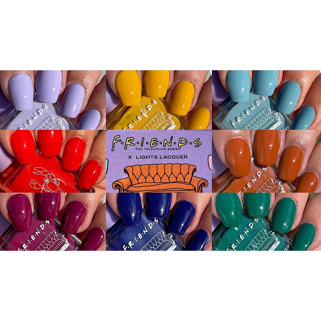 Lights Lacquer x FRIENDS Nail Polish 12ml | Sold Per Piece