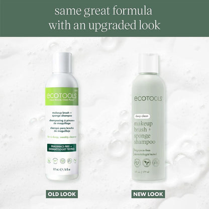 Ecotools Makeup Brush + Sponge Shampoo 177ml