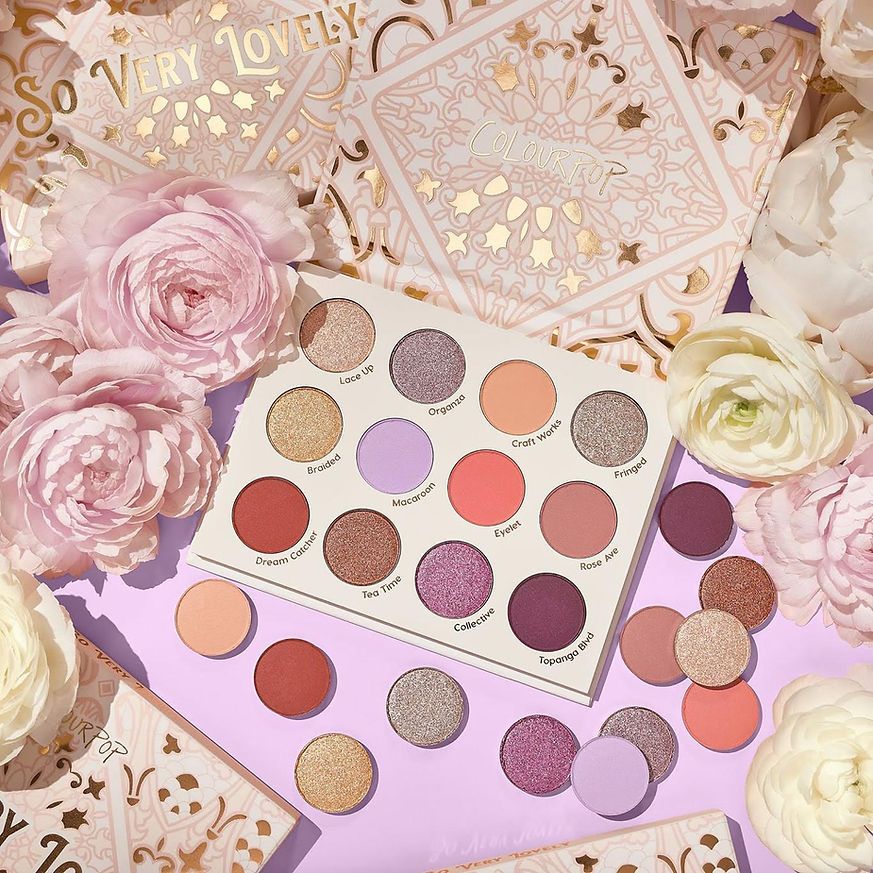 Colourpop SO VERY LOVELY 12 Pan Pressed Eyeshadow Palette