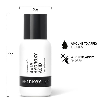 The Inkey List Beta Hydroxy Acid Exfoliating Serum 30ml | Reduce Blackheads & Breakouts