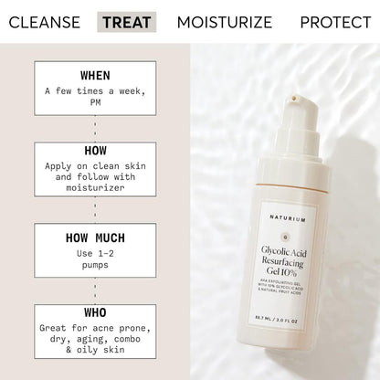 Naturium Glycolic Acid Resurfacing Gel 10% 88.7ml
