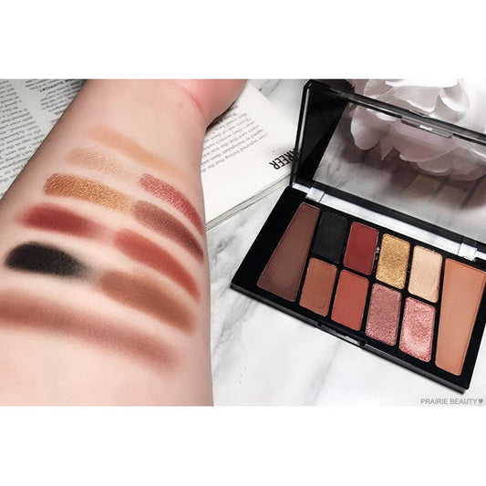 Wet N Wild 10 Pan Pressed Eyeshadow Palette MY GLAMOUR SQUAD