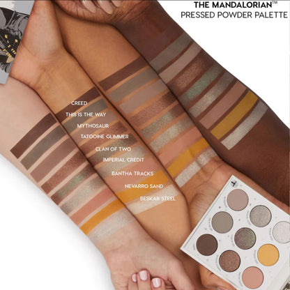 Colourpop x Mandalorian Collection Pressed Eyeshadow Palette