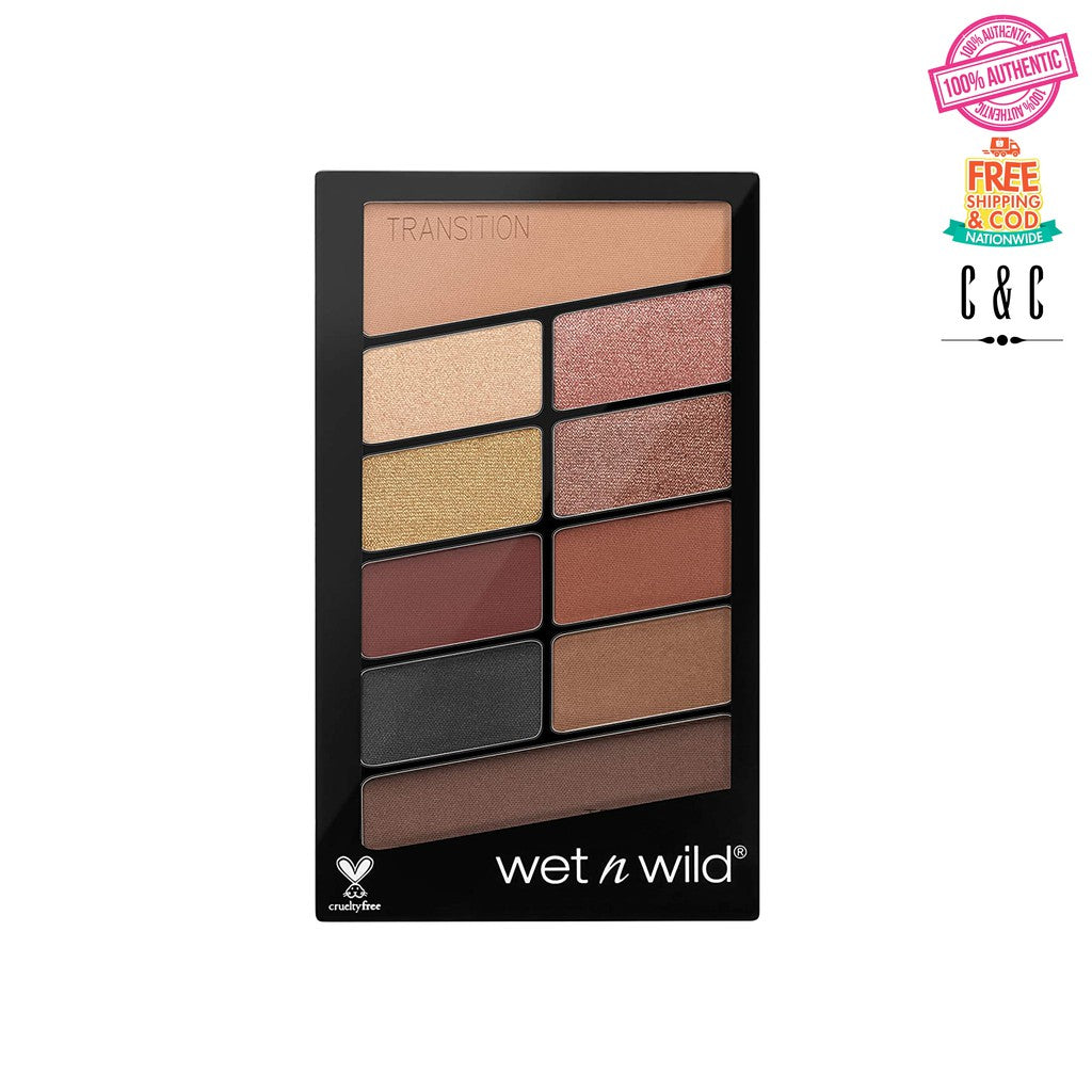 Wet N Wild 10 Pan Pressed Eyeshadow Palette MY GLAMOUR SQUAD