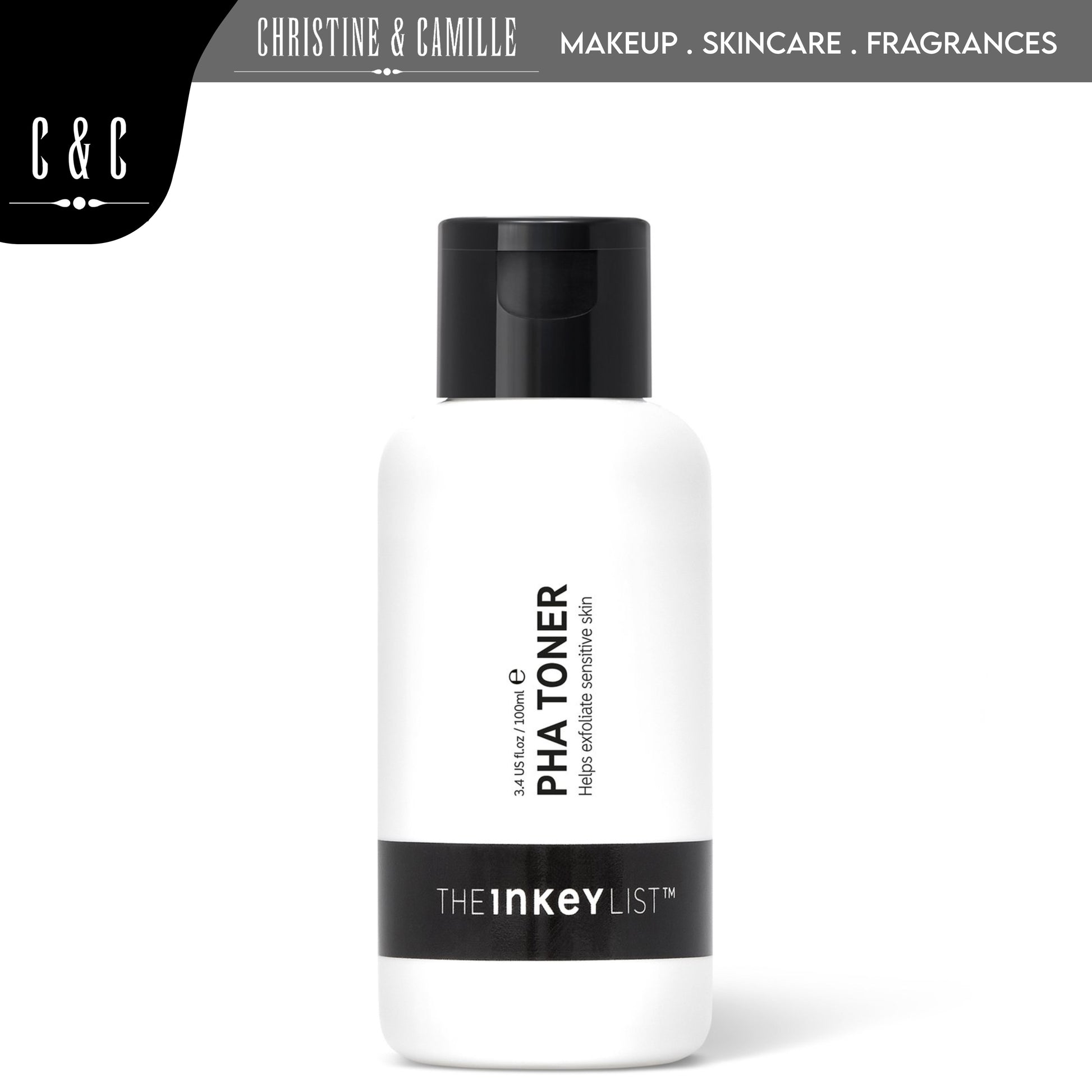 The Inkey List PHA Toner 100ml | Improves Skin Texture | Best for Sensitive Skin