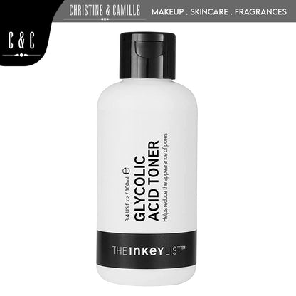 The Inkey List Glycolic Acid Toner 100ml | Reduce Pore Appearance