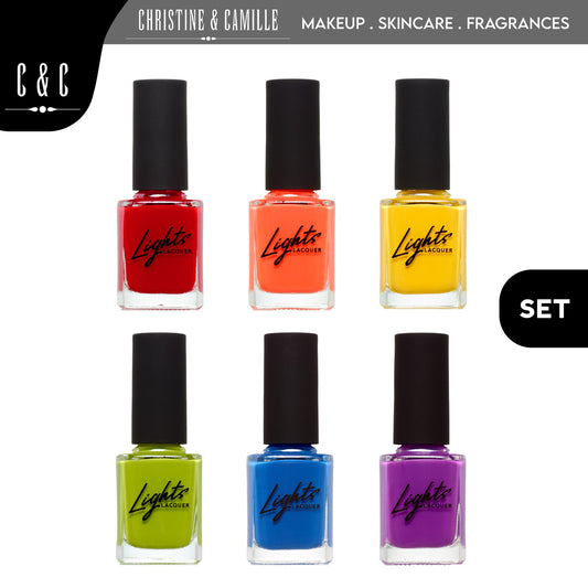 Lights Lacquer Summer Collection SWEET AS SUMMER | 6 pc Nail Polish Set