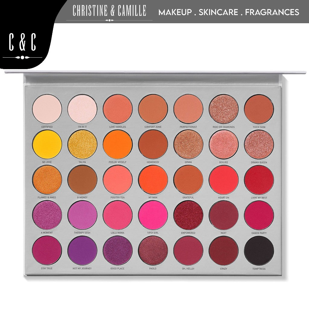 Morphe Jaclyn Hill Palette Volume 2 | 35 Pan Pressed Eyeshadow Palette