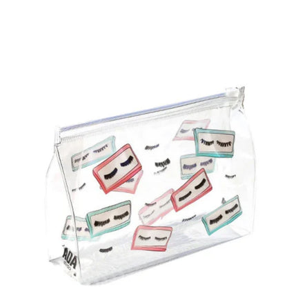 AOA Studio Clear Makeup Pouch | PVC Makeup Pouch FALSIES