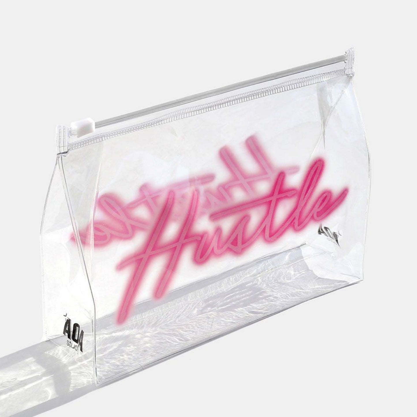 AOA Studio Clear Makeup Pouch | PVC Makeup Pouch NEON HUSTLE