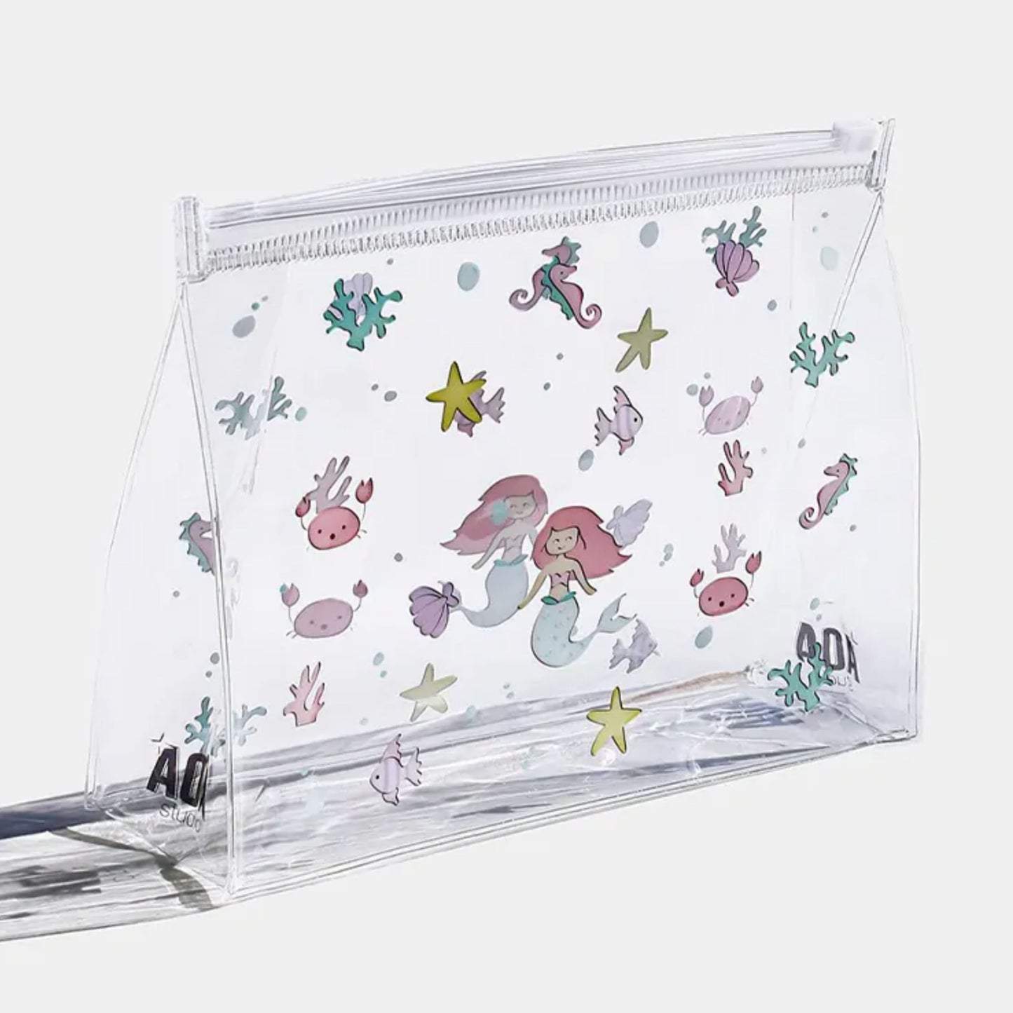 AOA Studio Clear Makeup Pouch | PVC Makeup Pouch UNDER THE SEA