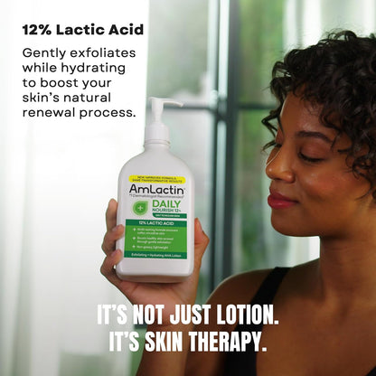 AmLactin Daily Nourish 12% Lactic Acid Moisturizing Lotion