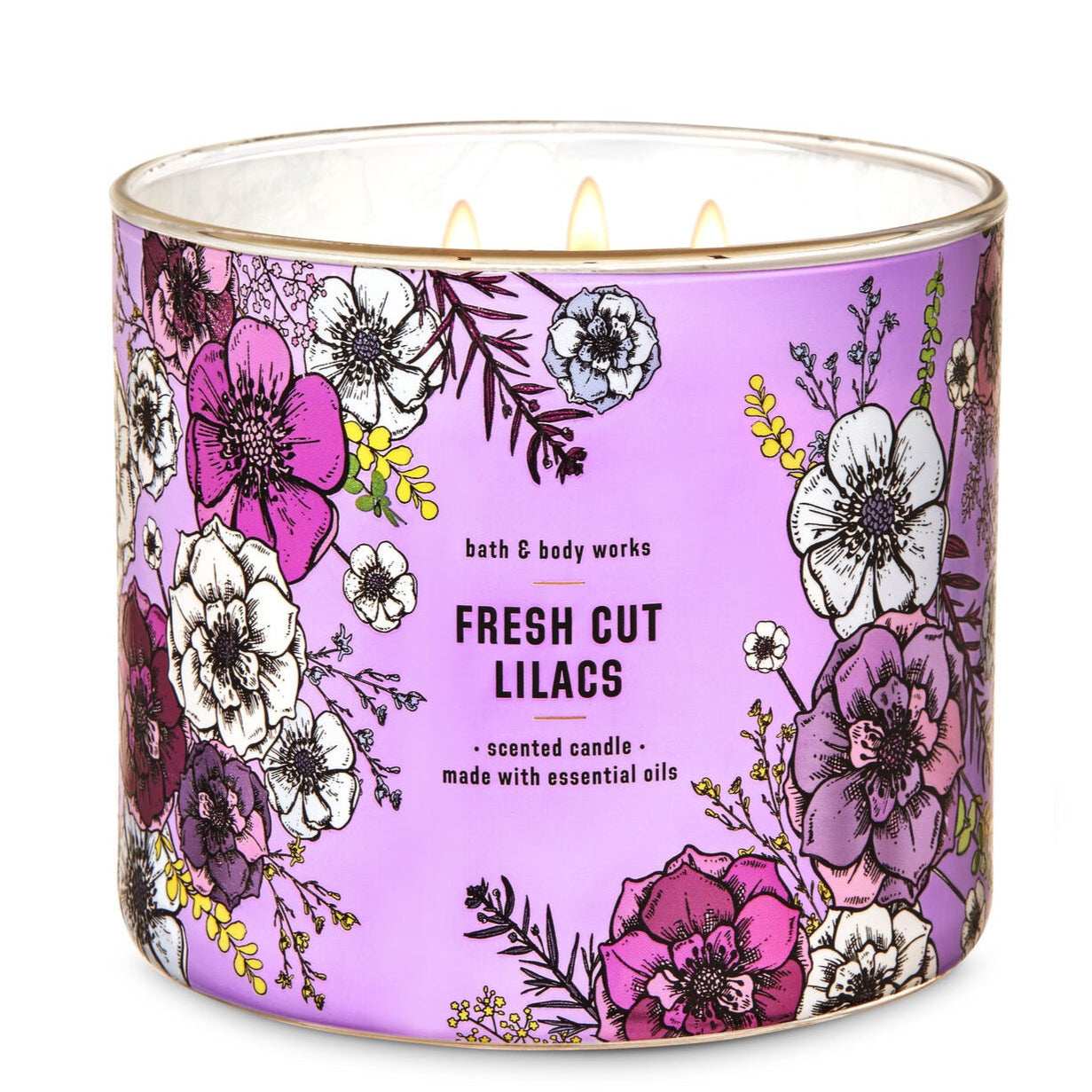 Bath and Body Works 3 Wick Candle | White Barn Collection