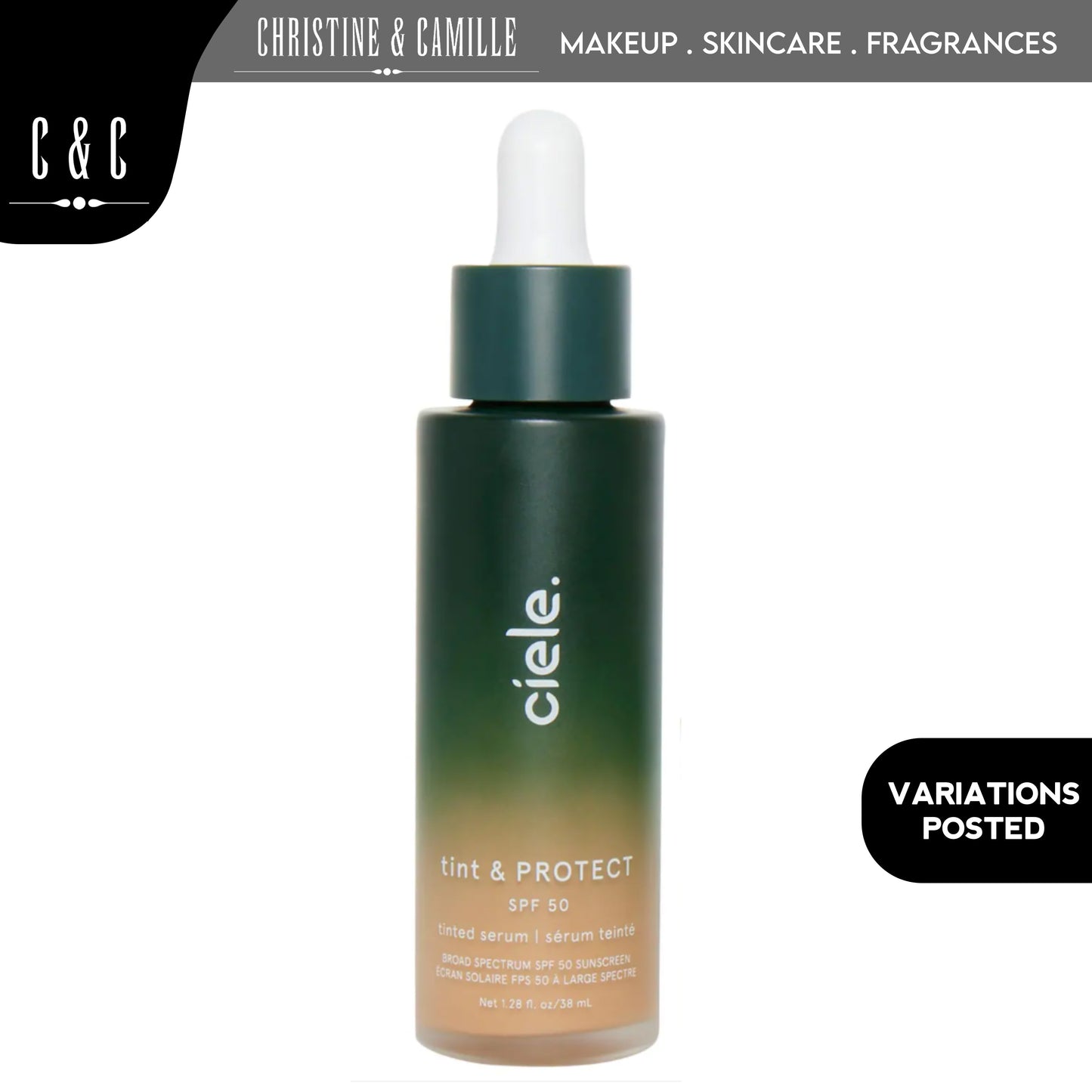 Ciele Tint & Protect Tinted Serum Foundation 38ml