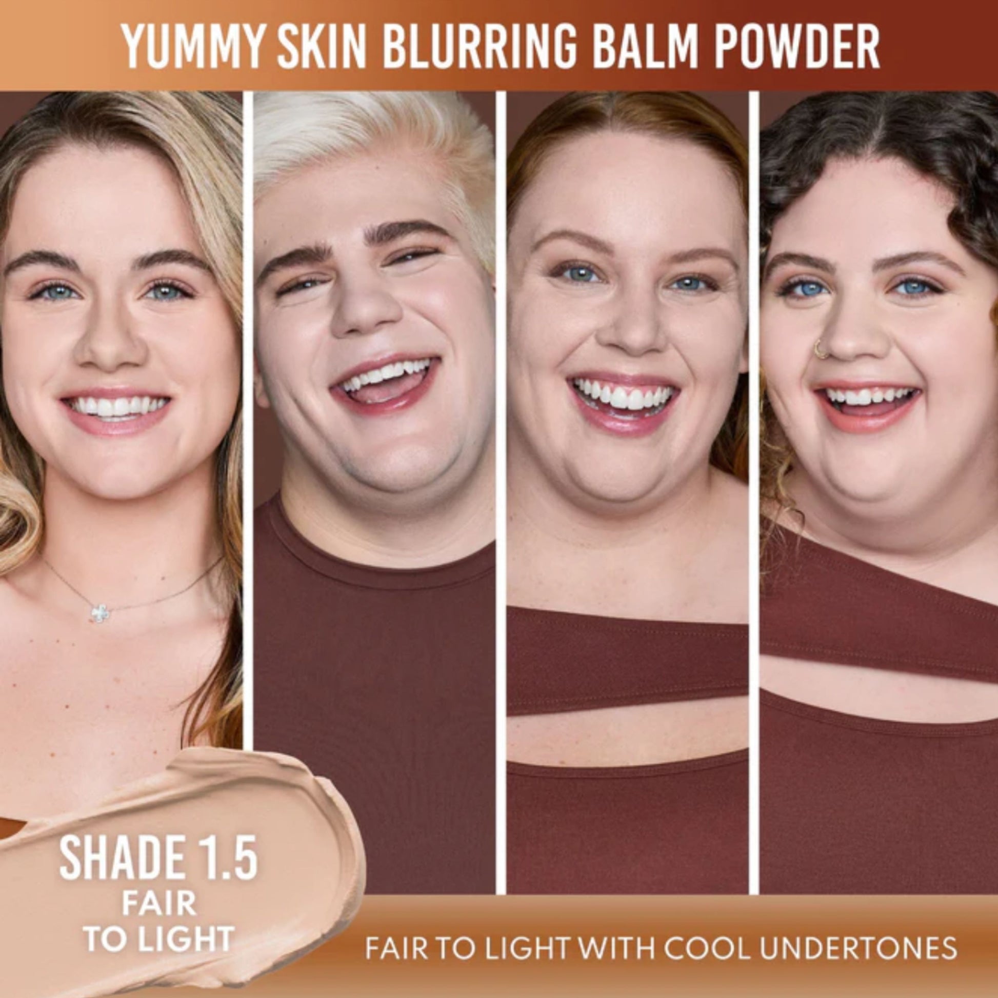 Danessa Myricks Yummy Skin Blurring Balm Powder 18g 1.5 FAIR - LIGHT
