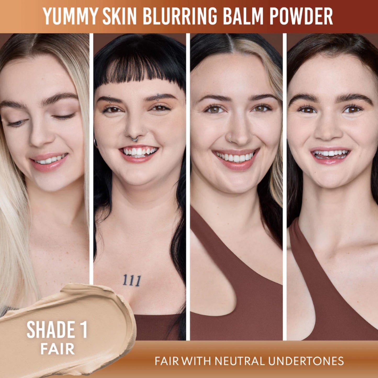 Danessa Myricks Yummy Skin Blurring Balm Powder 18g 1 - FAIR w NEUTRAL