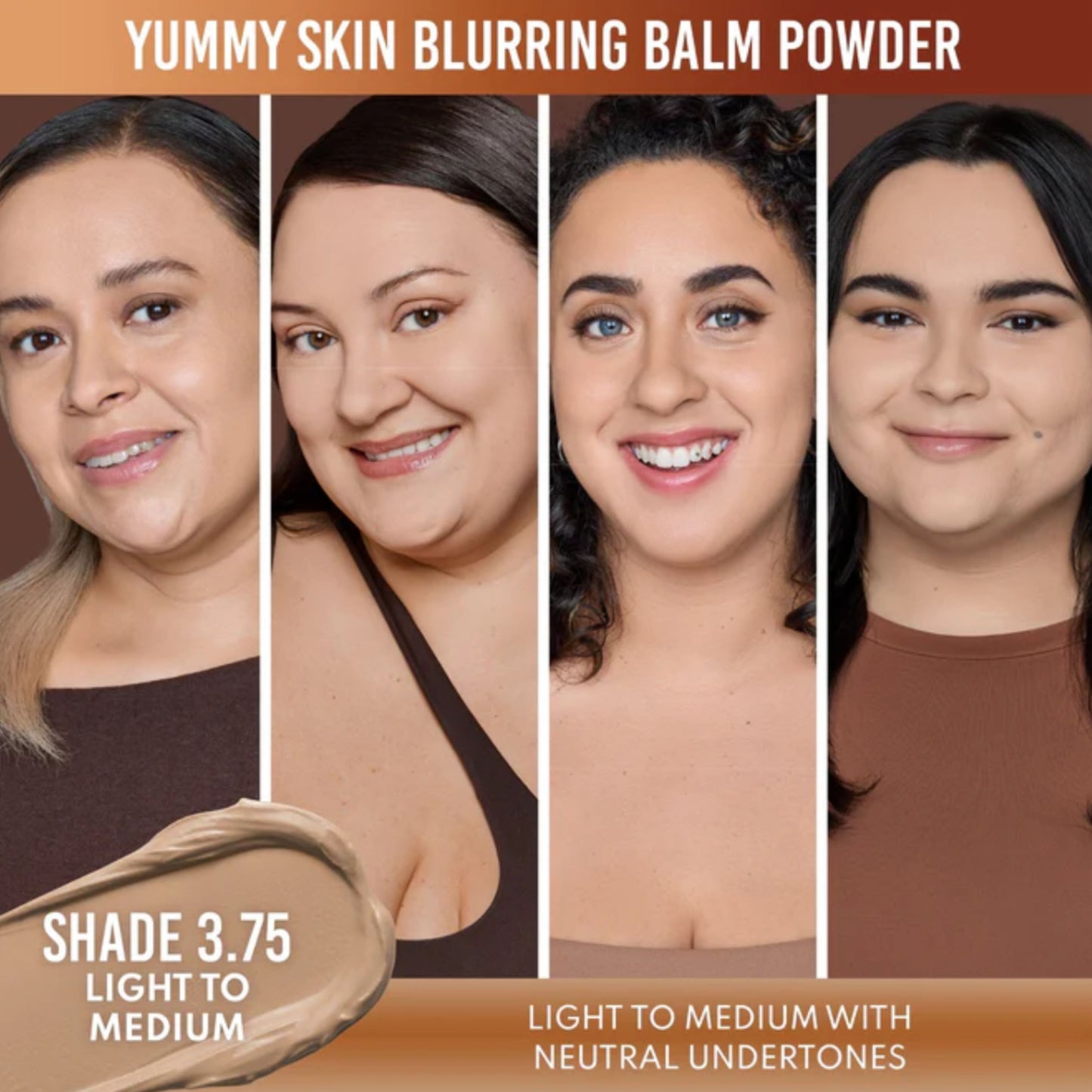 Danessa Myricks Yummy Skin Blurring Balm Powder 18g 3.75 LIGHT TO MEDIUM