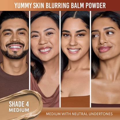 Danessa Myricks Yummy Skin Blurring Balm Powder 18g 4 - MED w NEUTRAL